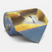 Great Blue Heron Stropdas (Opgerold)