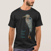 Great Blue Heron T-shirt (Voorkant)