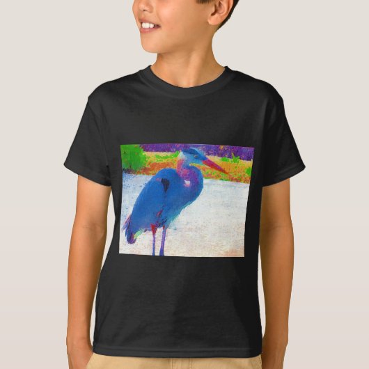 Great Blue Heron T-shirt (Voorkant)