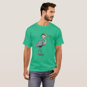 Great Blue Heron T-shirt (Voorkant volledig)