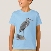 Great Blue Heron T-shirt (Voorkant)
