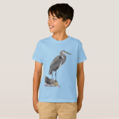 Great Blue Heron T-shirt (Voorkant volledig)