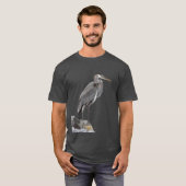Great Blue Heron T-shirt (Voorkant volledig)