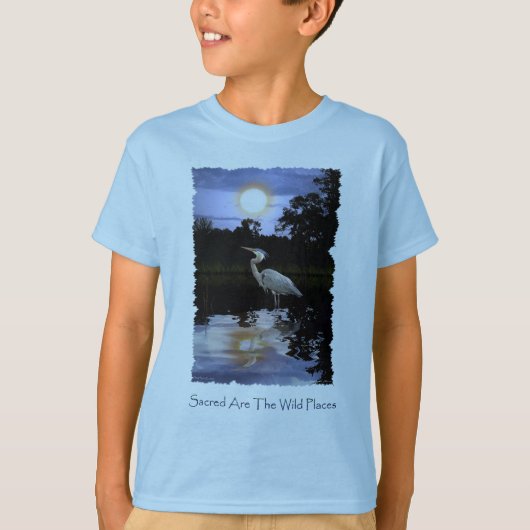 GREAT BLUE HERON T-shirts & Topjes (Voorkant)