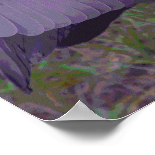 Great Blue Heron Territory Poster (Hoek)