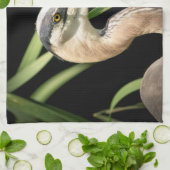 Great Blue Heron Theedoek (Gevouwen)