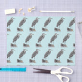 Great Blue Heron Tissuepapier (Craft)