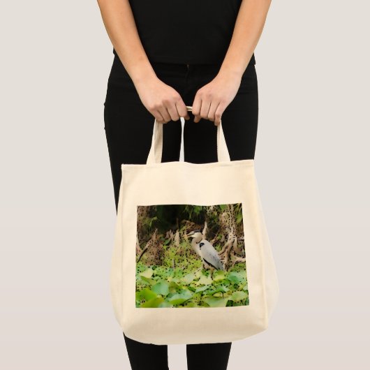 Great Blue Heron Tote Bag (Voorkant (product))