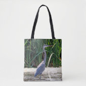 Great Blue Heron Tote Bag (Voorkant)