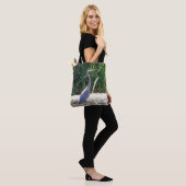 Great Blue Heron Tote Bag (Op model)