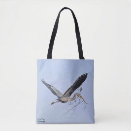 Great Blue Heron Tote Bag