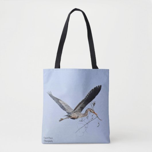 Great Blue Heron Tote Bag (Voorkant)