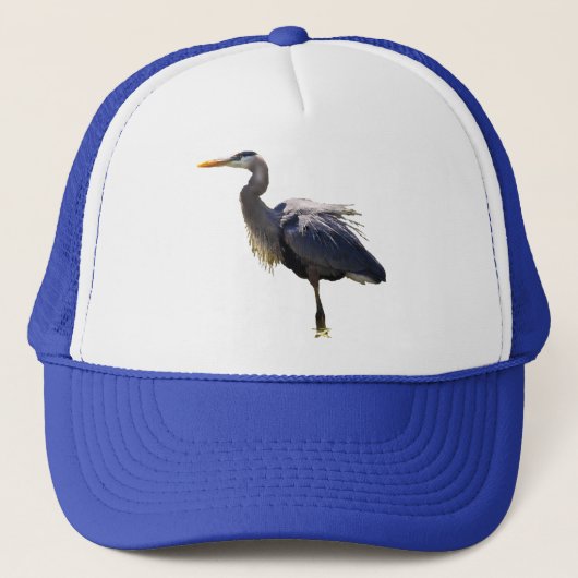 Great Blue Heron Trucker Pet (Voorkant)