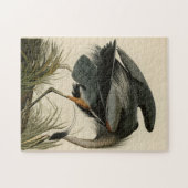 Great Blue Heron uit Audubon's Birds of America Legpuzzel (Horizontaal)