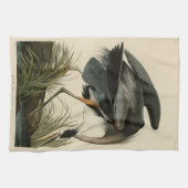 Great Blue Heron uit Audubon's Birds of America Theedoek (Horizontaal)