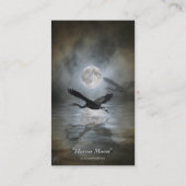 Great Blue Heron Visitekaartje (Achterkant)