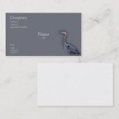 Great Blue Heron Visitekaartje (Voorkant / Achterkant)