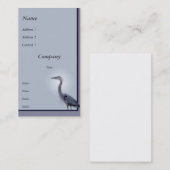 Great Blue Heron Visitekaartje (Voorkant / Achterkant)