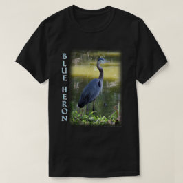 Great Blue Heron Wildlife T-shirt