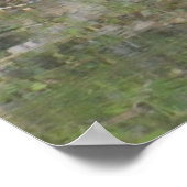 Great Blue Heron Woodland Poster (Hoek)