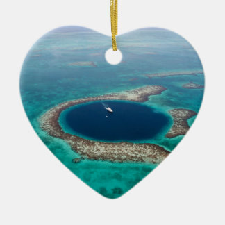 GREAT BLUE HOLE 1 KERAMISCH ORNAMENT
