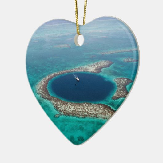 GREAT BLUE HOLE 1 KERAMISCH ORNAMENT (Links)