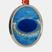 GREAT BLUE HOLE 2 METALEN ORNAMENT (Rechts)