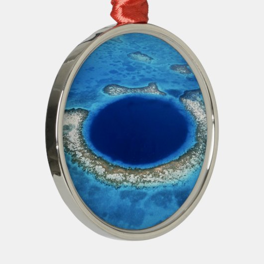 GREAT BLUE HOLE 2 METALEN ORNAMENT (Rechts)