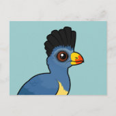 Great Blue Turaco Briefkaart (Voorkant)