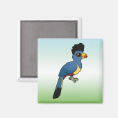 Great Blue Turaco Magneet (Voorkant / Achterkant)
