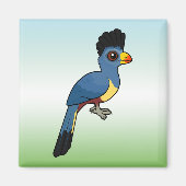 Great Blue Turaco Magneet (Voorkant)