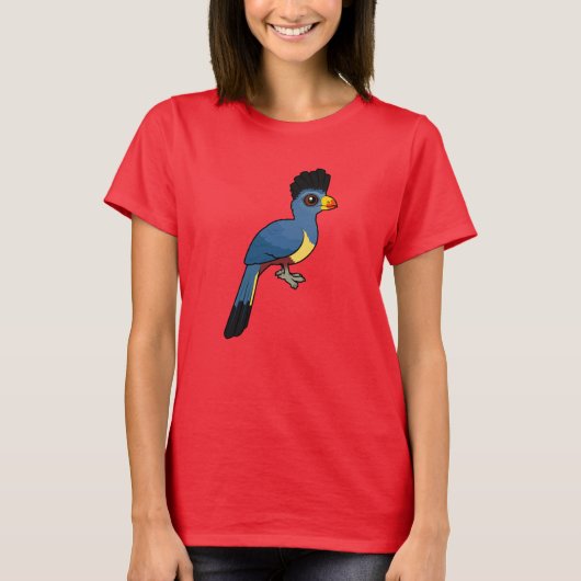 Great Blue Turaco T-shirt (Voorkant)