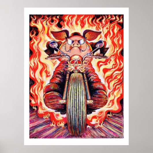 Great Boars Afire Poster (Voorkant)