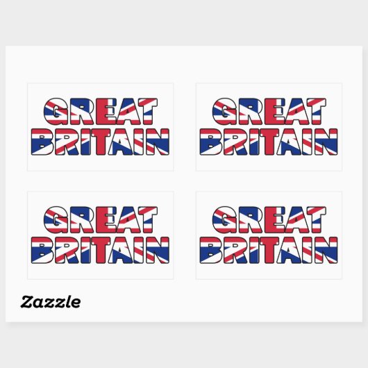 Great Britain Sticker (Vel)