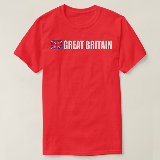 GREAT BRITAIN T-SHIRT (Design voorkant)