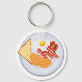 Great British Breakfast Sleutelhanger (Voorkant)