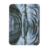 Great Buddha Detail, Kotokuji Temple, Kamakura, 2 Magneet (Verticaal)
