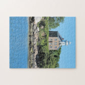 Great Captain Island Lighthouse Connecticut Puzzle Legpuzzel (Horizontaal)