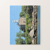 Great Captain Island Lighthouse Connecticut Puzzle Legpuzzel (Verticaal)