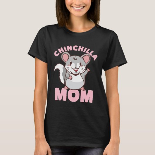 Great chinchilla mum for women t-shirt (Voorkant)