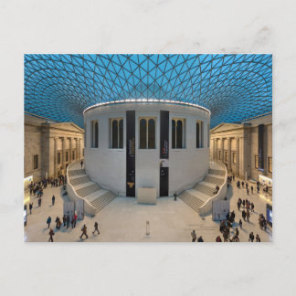 Great Court of the British Museum in London, Veren Briefkaart