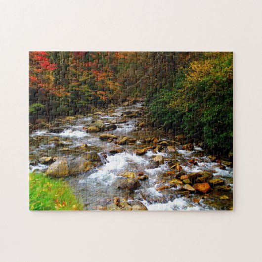 Great Creek Smoky Mountains. Legpuzzel (Horizontaal)