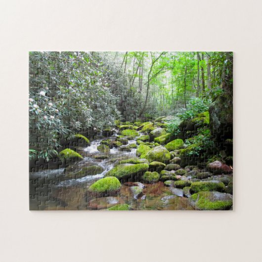 Great Creek Smoky Mountains. Legpuzzel (Horizontaal)