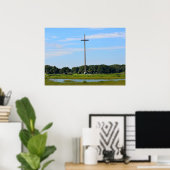 Great Cross in St. Augustine, Florida Poster (Thuiskantoor)