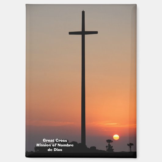 Great Cross St. Augustine, Florida, Verenigde Stat Magneet (Voorkant)