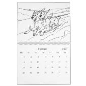 Great Dane 18-Maanden Kleurboek Persoonlijk Kalender (Feb 2027)