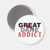 Great Dane Addict Magneet (Voorkant / Achterkant)