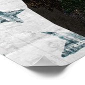 GREAT DANE AND FALCON POSTER (Hoek)