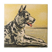  Great Dane Art Tegeltje (Voorkant)
