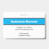 Great Dane Badge (Achterkant)